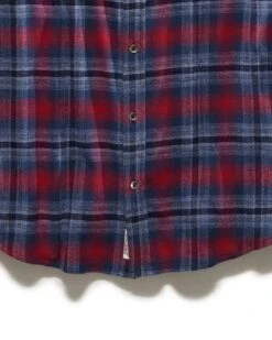 PENTON STRETCH FLANNEL SHIRT 10 PENTON STRETCH FLANNEL SHIRT -Cheap Shirts Store FA23WS1686 PENNTON LS STRETCH DOUBLE POCKET FLANNEL SHIRT NAVY RED 005 1