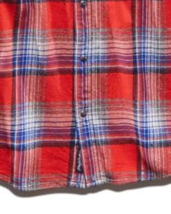 CONROE FLANNEL SHIRT 16 CONROE FLANNEL SHIRT -Cheap Shirts Store FA2s2WS824 CONROE LS DOUBLE POCKET FLANNEL SHIRT RED BLUE WHITE 003