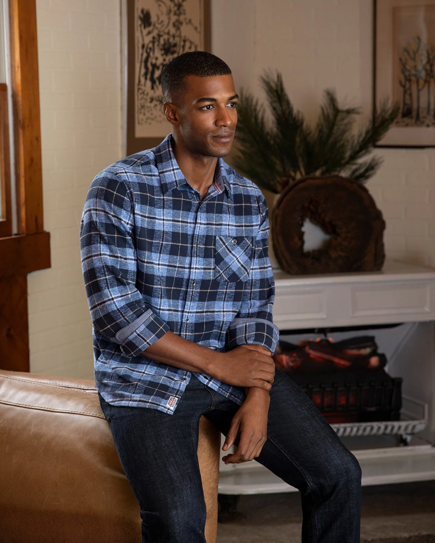 SIMPSONVILLE FLANNEL SHIRT 5 SIMPSONVILLE FLANNEL SHIRT - Image 5