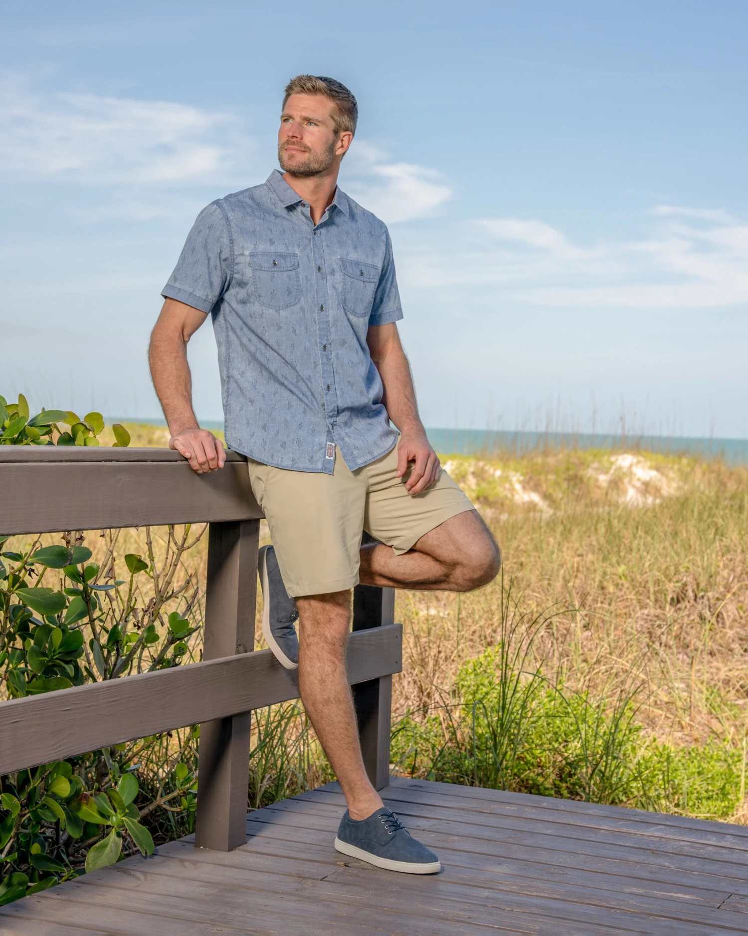 CARLSBAD CACTUS PRINT VINTAGE SOFT SHIRT (FINAL SALE) 12 CARLSBAD CACTUS PRINT VINTAGE SOFT SHIRT (FINAL SALE) - Image 12