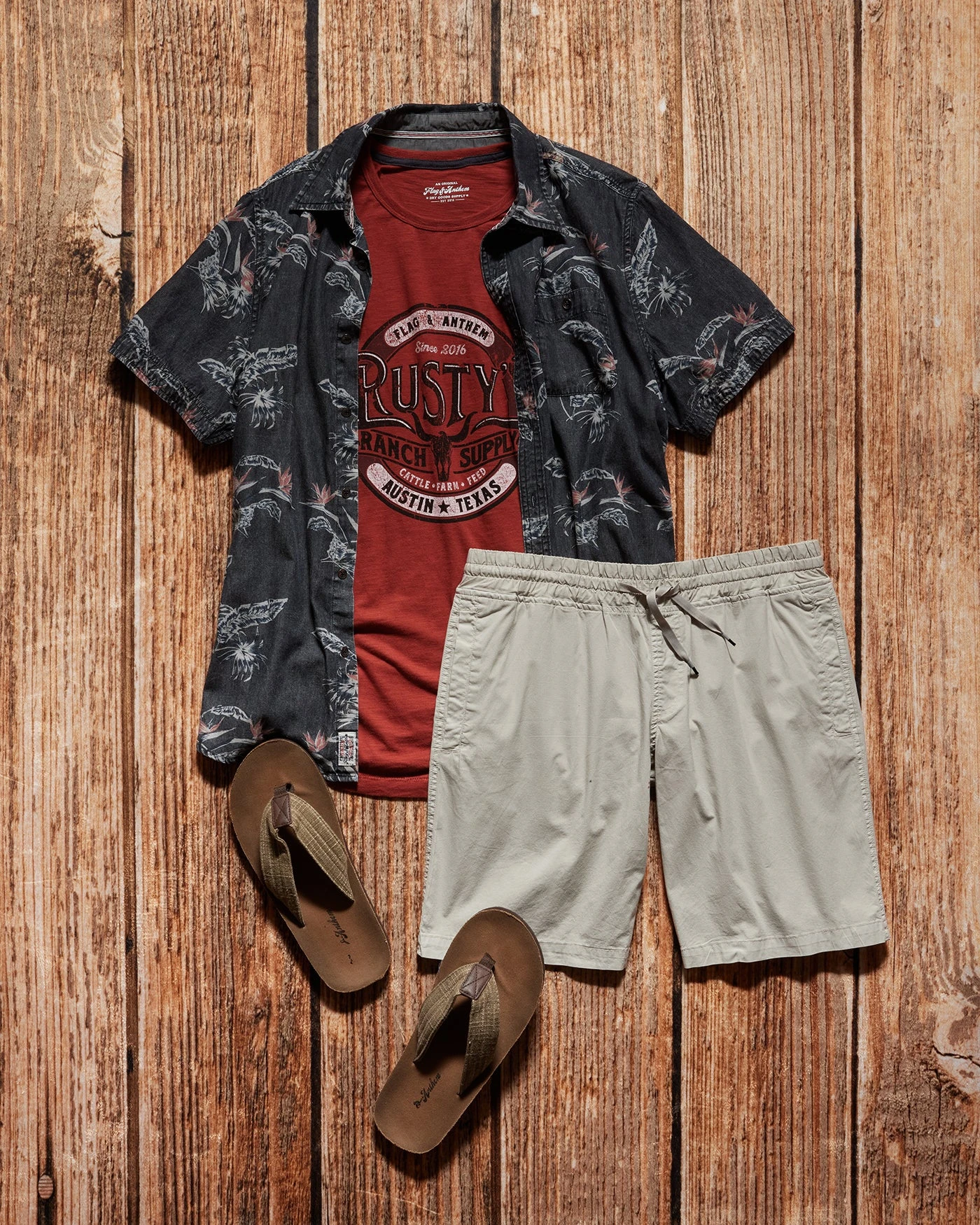 PINECREST PALM PRINT SHIRT (FINAL SALE) 7 PINECREST PALM PRINT SHIRT (FINAL SALE) - Image 7