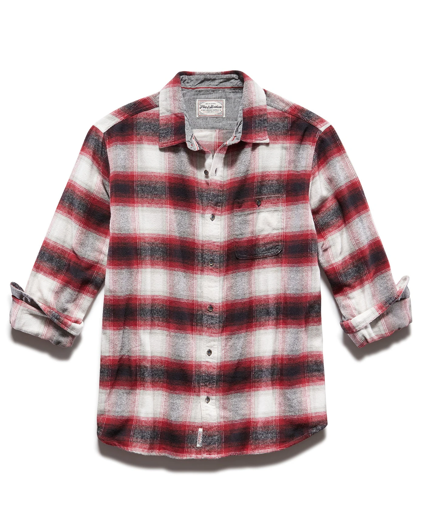 RIVERDALE OMBRE FLANNEL SHIRT 2 RIVERDALE OMBRE FLANNEL SHIRT - Image 2