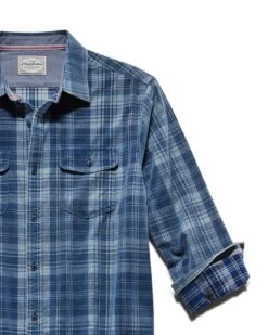 WINSLOW CORDUROY SHIRT 10 WINSLOW CORDUROY SHIRT -Cheap Shirts Store HO22WS1000 WINfSLOW LS DOUBLE POCKET CORDUROY SHIRT LIGHT BLUE NAVY 003
