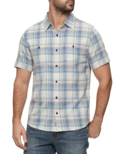 WELLINGTON VINTAGE WASHED SS SHIRT 7 WELLINGTON VINTAGE WASHED SS SHIRT -Cheap Shirts Store HO22WS1170 BLUE CHARCOAL 620