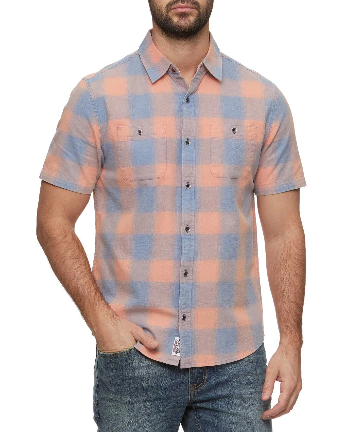 VAIL VINTAGE WASHED SS SHIRT (FINAL SALE) 1 VAIL VINTAGE WASHED SS SHIRT (FINAL SALE)