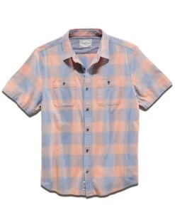 VAIL VINTAGE WASHED SS SHIRT (FINAL SALE) 6 VAIL VINTAGE WASHED SS SHIRT (FINAL SALE) -Cheap Shirts Store HO22WS1173 VAIL SS VINTAGE WASH SHIRT BLUE CORAL 005
