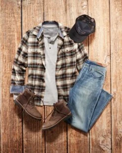 GORMAN FLANNEL SHIRT 11 GORMAN FLANNEL SHIRT -Cheap Shirts Store Look 1 006