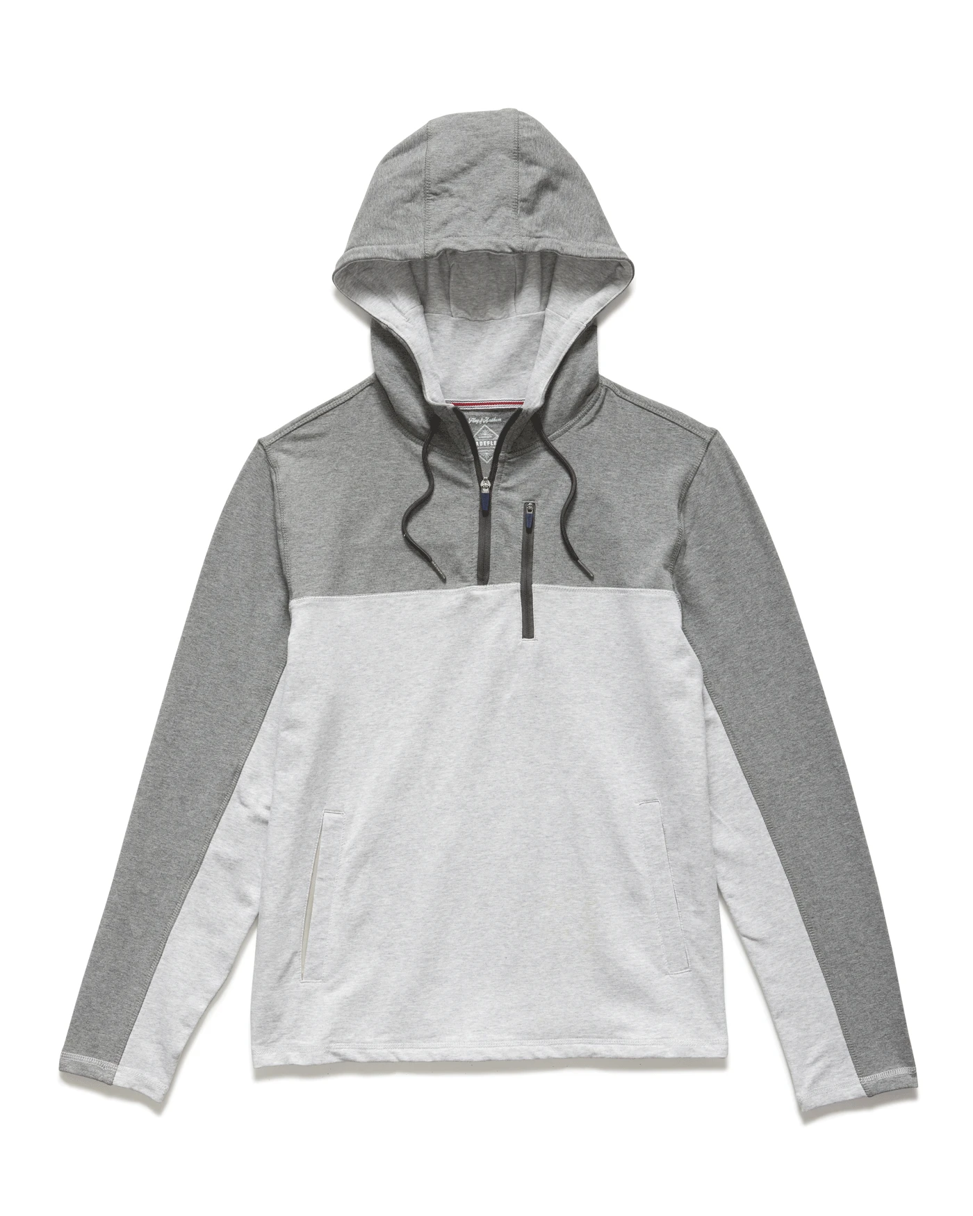 MADEFLEX MOVEMENT MICRO TERRY 1/4-ZIP HOODIE 1 MADEFLEX MOVEMENT MICRO TERRY 1/4-ZIP HOODIE