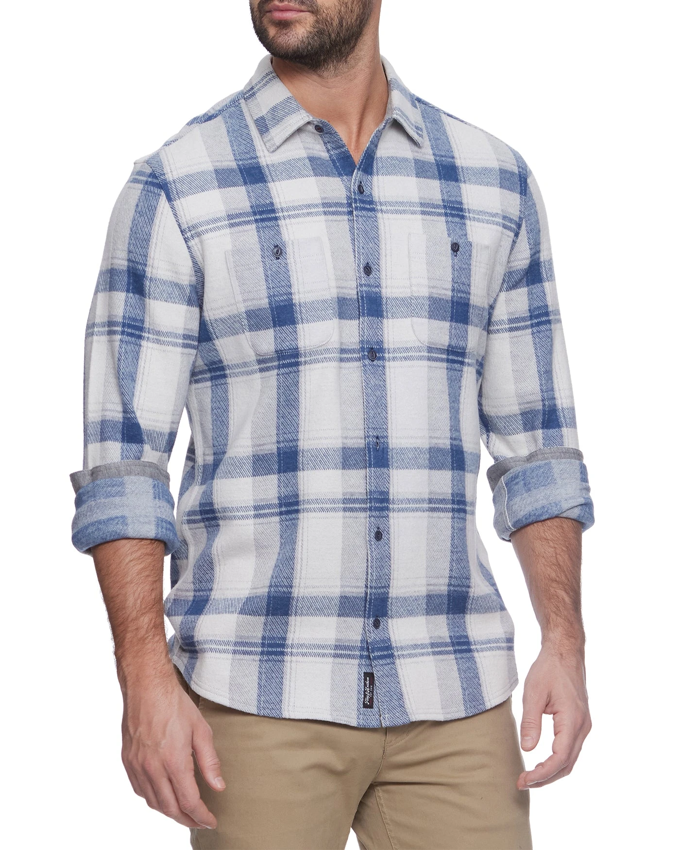 MADEFLEX PLAID HERO KNIT FLANNEL SHIRT 3 MADEFLEX PLAID HERO KNIT FLANNEL SHIRT - Image 3