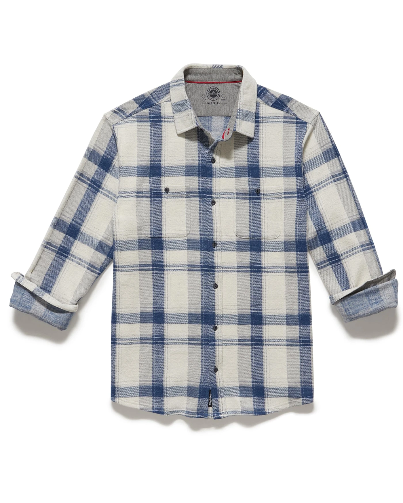 MADEFLEX PLAID HERO KNIT FLANNEL SHIRT 4 MADEFLEX PLAID HERO KNIT FLANNEL SHIRT - Image 4