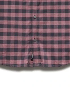 MADEFLEX GINGHAM ICON SHIRT -Cheap Shirts Store M HO21WS255 VWANDEMERE LS GINGHAM PERFORMANCE ICON SHIRT RED BLACK 004