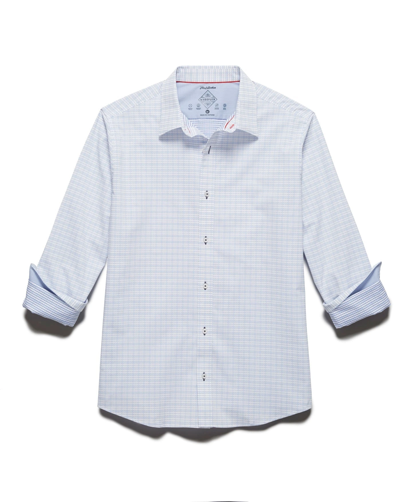 MADEFLEX MINI CHECK ICON SHIRT 4 MADEFLEX MINI CHECK ICON SHIRT - Image 4