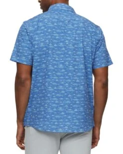 MADEFLEX FISH PRINT UPF PERFORMANCE SHIRT (FINAL SALE) 13 MADEFLEX FISH PRINT UPF PERFORMANCE SHIRT (FINAL SALE) -Cheap Shirts Store M SP23WS1247 WAYCROSS SS PERFORMANCE FISH PRINT SHIRT BLUE COMBO 1382