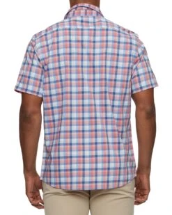 MADEFLEX PLAID UPF PERFORMANCE SHIRT (FINAL SALE) 6 MADEFLEX PLAID UPF PERFORMANCE SHIRT (FINAL SALE) -Cheap Shirts Store M SP23WS1254 SOUTHPORT SS PERFORMANCE DOUBLE POCKET SHIRT BLUE PINK WHITE 1447