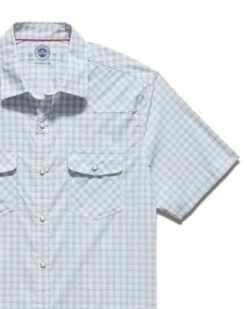 MADEFLEX UPF PERFORMANCE WESTERN SHIRT (FINAL SALE) -Cheap Shirts Store M SP23WS1331 SOUTHPORT SS PERFORMANCE WESTERN SHIRT PALE BLUE WHITE 003 3039c64d 003b 48ec 92c0 d0d1ba03897a