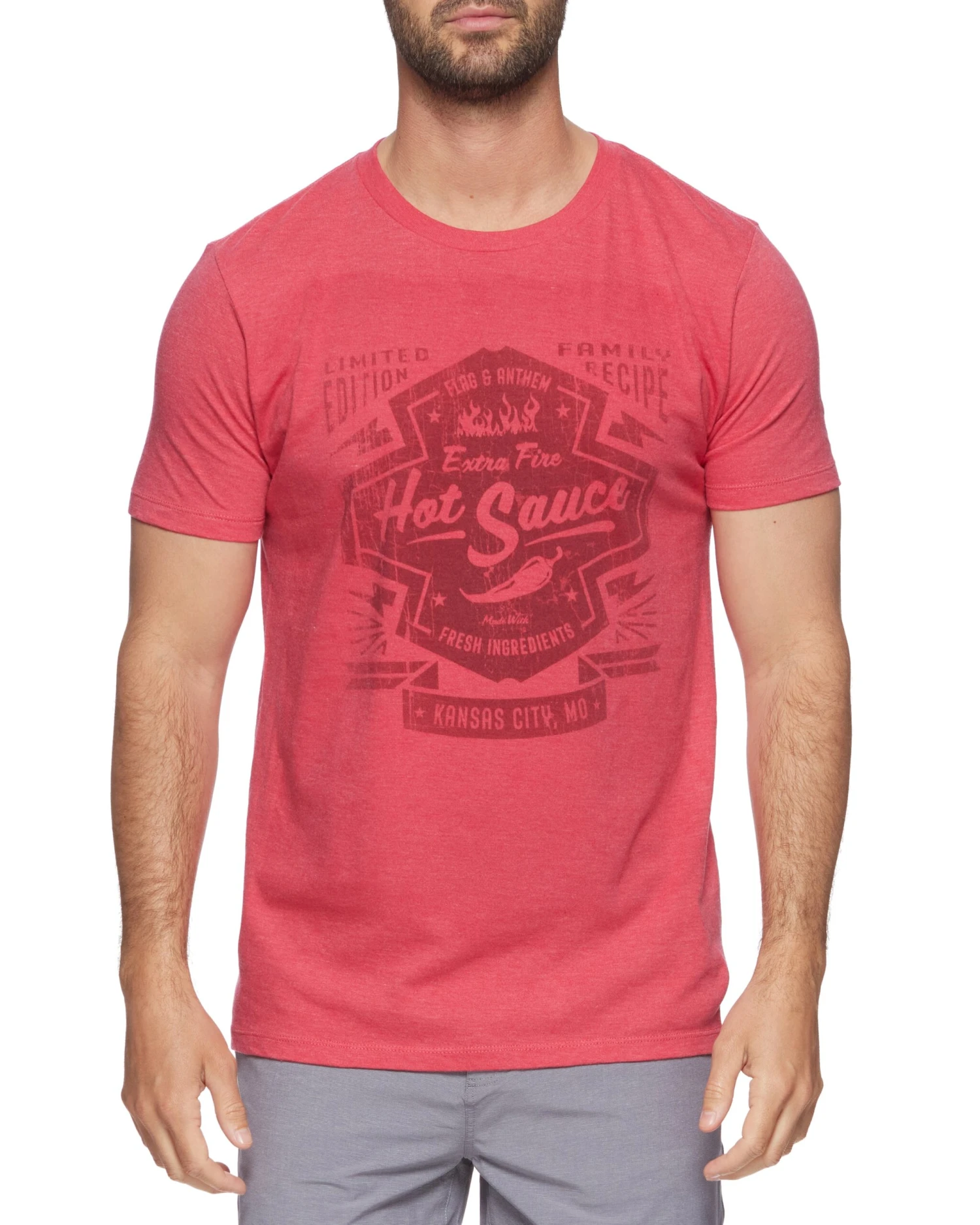 FIRE HOT SAUCE TEE (FINAL SALE) 1 FIRE HOT SAUCE TEE (FINAL SALE)