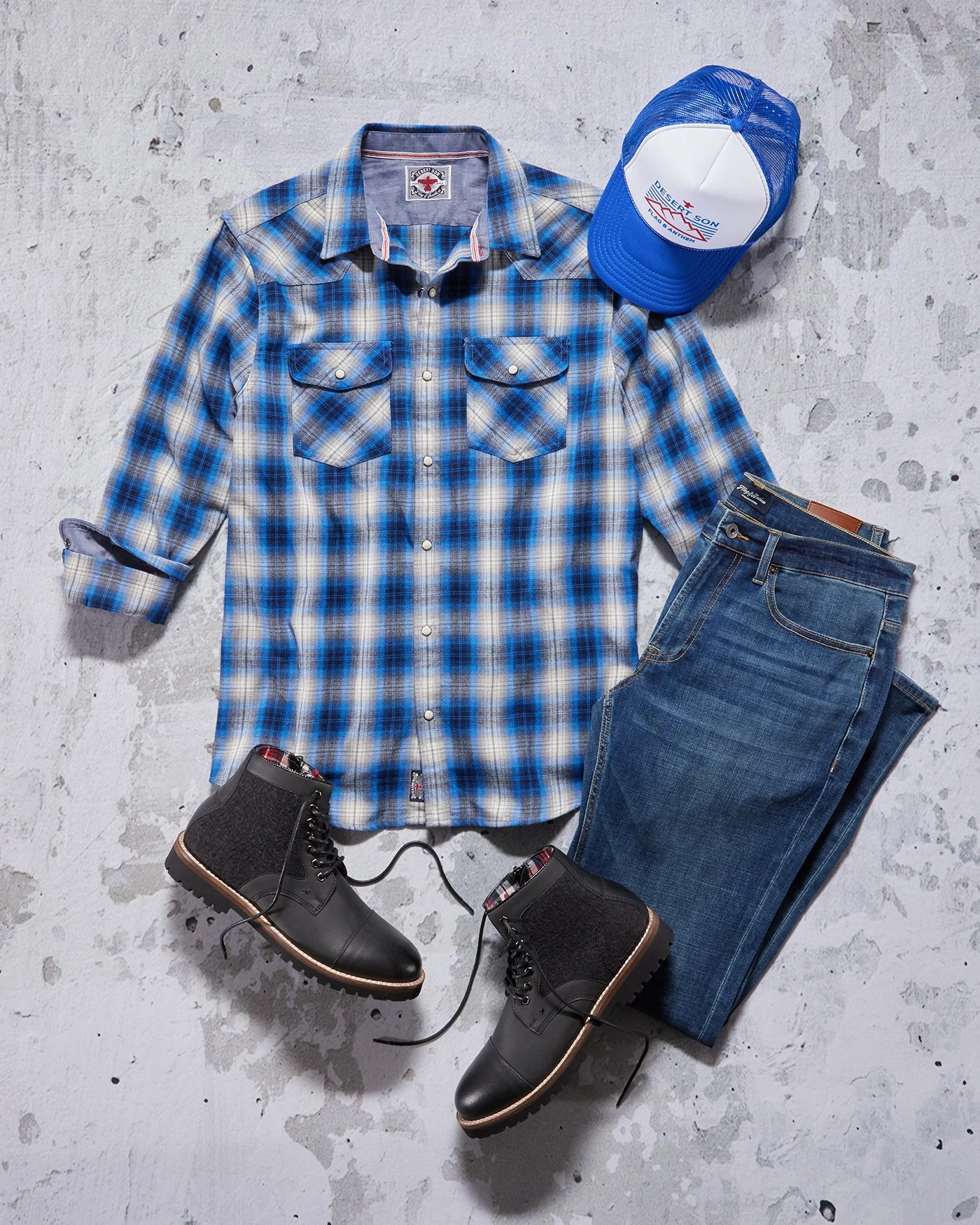 FRANKLIN VINTAGE WASHED WESTERN FLANNEL SHIRT 6 FRANKLIN VINTAGE WASHED WESTERN FLANNEL SHIRT - Image 6