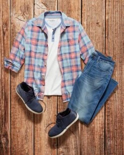 BIRMINGHAM SLUB RAGLAN HENLEY (FINAL SALE) 10 BIRMINGHAM SLUB RAGLAN HENLEY (FINAL SALE) -Cheap Shirts Store REGULAR GROUP OUTFIT 01 156