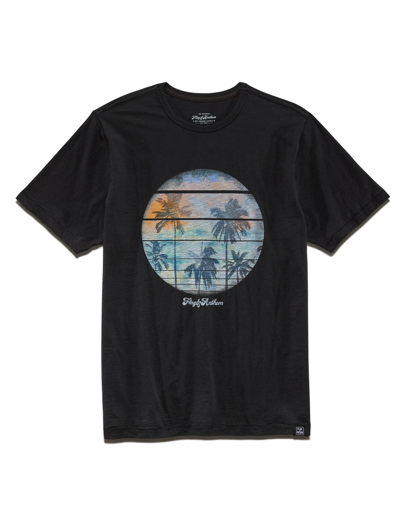HAZY PALMS SLUB TEE (FINAL SALE) 2 HAZY PALMS SLUB TEE (FINAL SALE) - Image 2