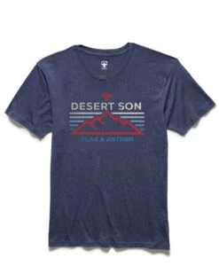 DESERT SON PEAKS TEE (FINAL SALE) 9 DESERT SON PEAKS TEE (FINAL SALE) -Cheap Shirts Store SM22 DS SS149 NAVY HTHR