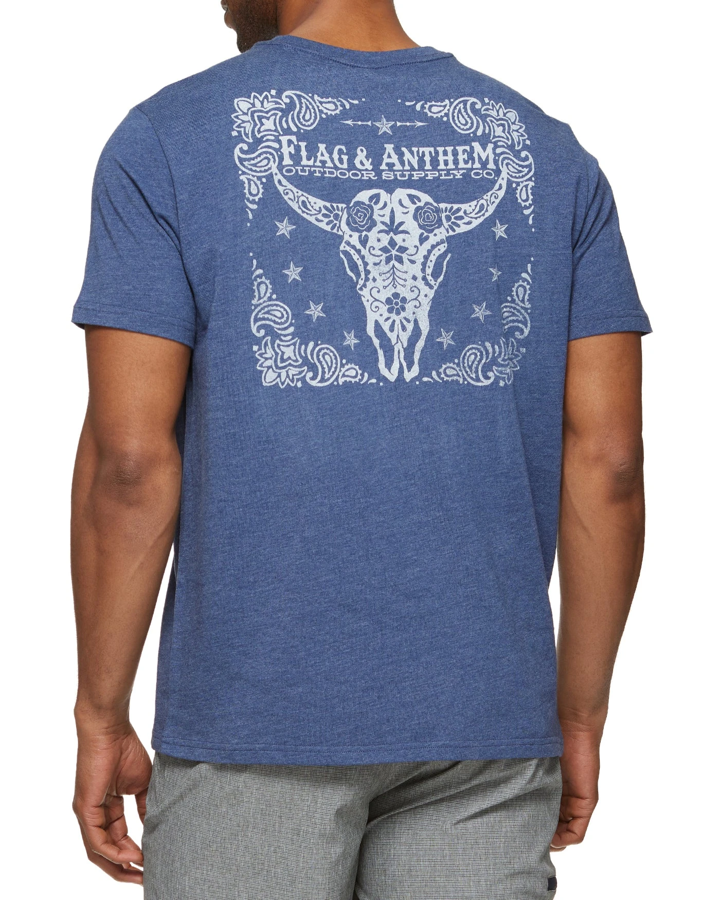 BANDANA BULL SKULL TEE (FINAL SALE) 1 BANDANA BULL SKULL TEE (FINAL SALE)