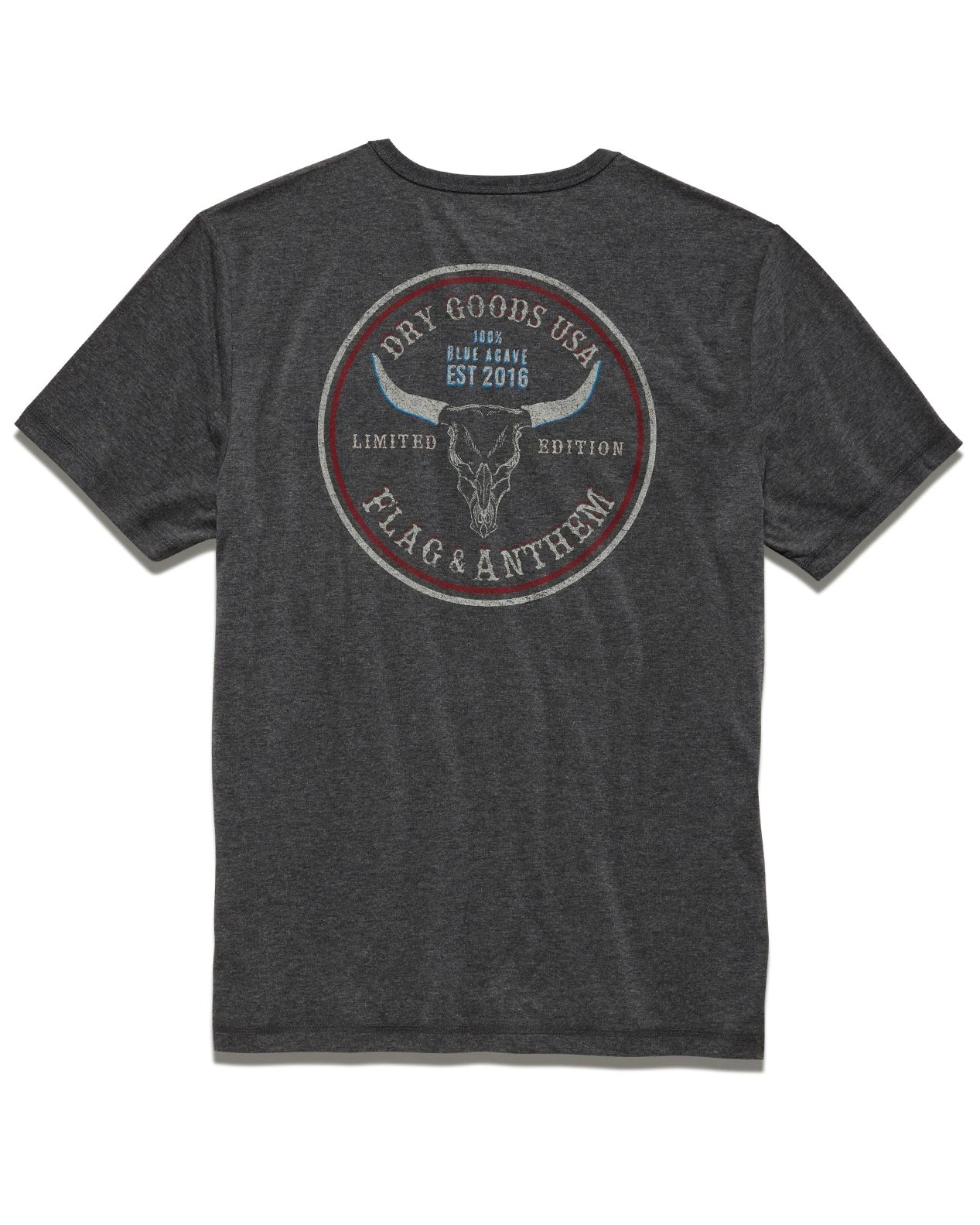 BULL SKULL STRIPED POCKET TEE (FINAL SALE) 3 BULL SKULL STRIPED POCKET TEE (FINAL SALE) - Image 3