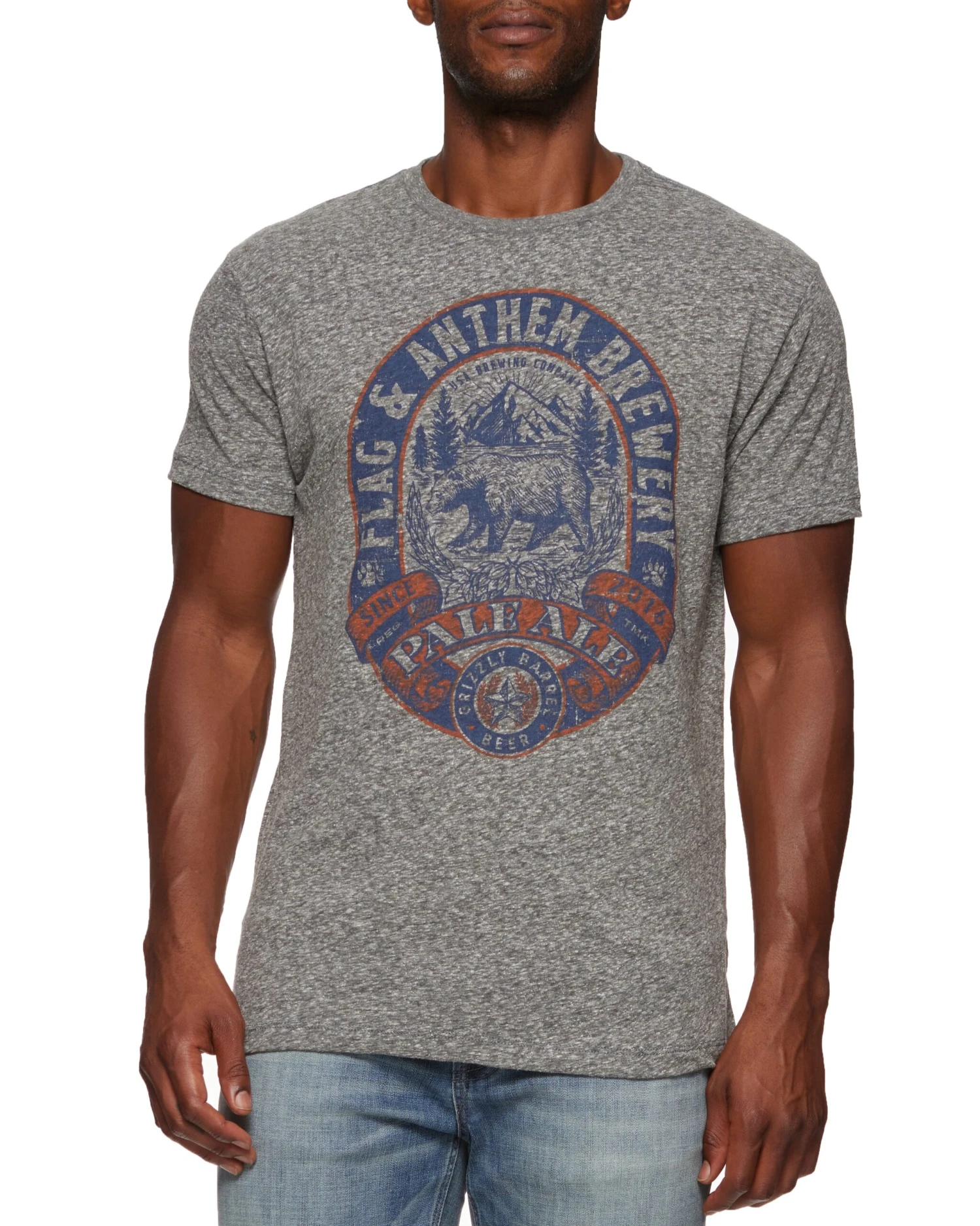 GRIZZLY BARREL BREW TEE 1 GRIZZLY BARREL BREW TEE