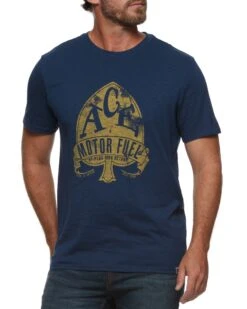 ACE MOTOR FUEL SLUB TEE (FINAL SALE) 7 ACE MOTOR FUEL SLUB TEE (FINAL SALE) -Cheap Shirts Store SM23SS876 NAVY 004