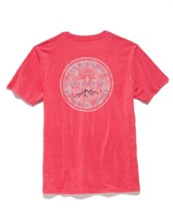 OUTDOOR SUPPLY MOUNTAIN TEE (FINAL SALE) 7 OUTDOOR SUPPLY MOUNTAIN TEE (FINAL SALE) -Cheap Shirts Store SM23SS929 OUTDOOR SUPPLY TEE RED HEATHER 006