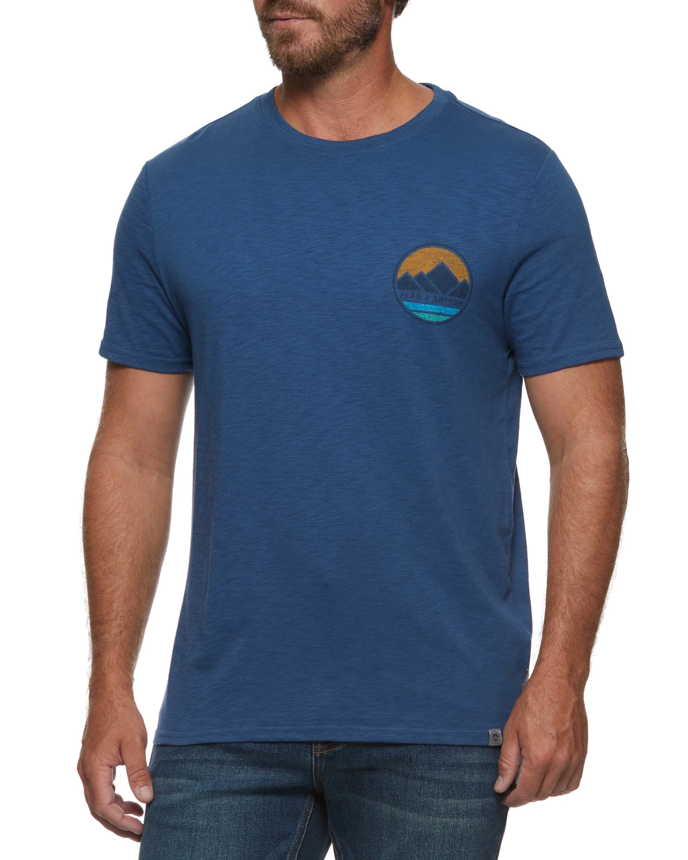 MOUNTAIN SUNRISE SLUB TEE (FINAL SALE) 2 MOUNTAIN SUNRISE SLUB TEE (FINAL SALE) - Image 2