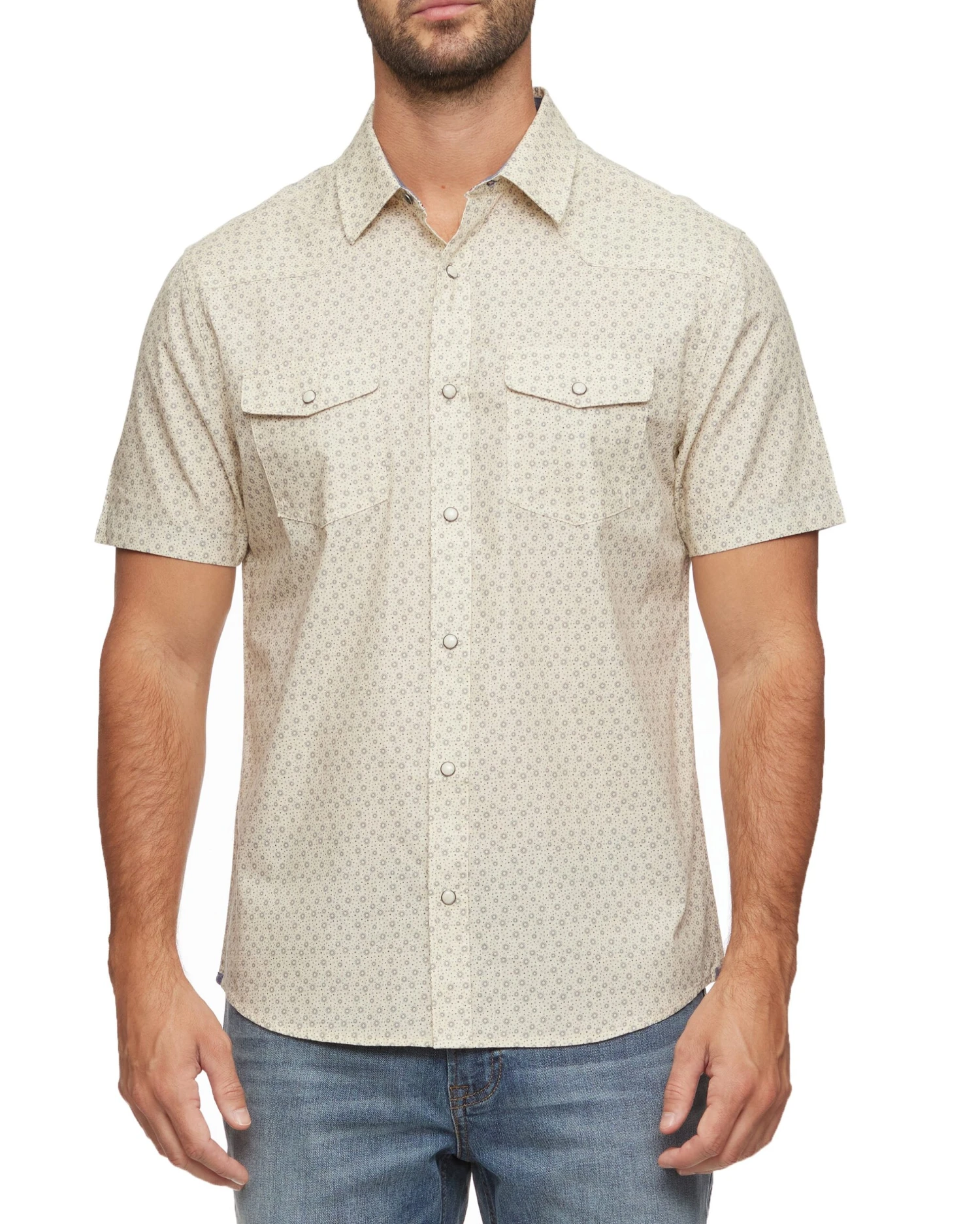 LINDALE SUN PRINT WESTERN SHIRT (FINAL SALE) 1 LINDALE SUN PRINT WESTERN SHIRT (FINAL SALE)