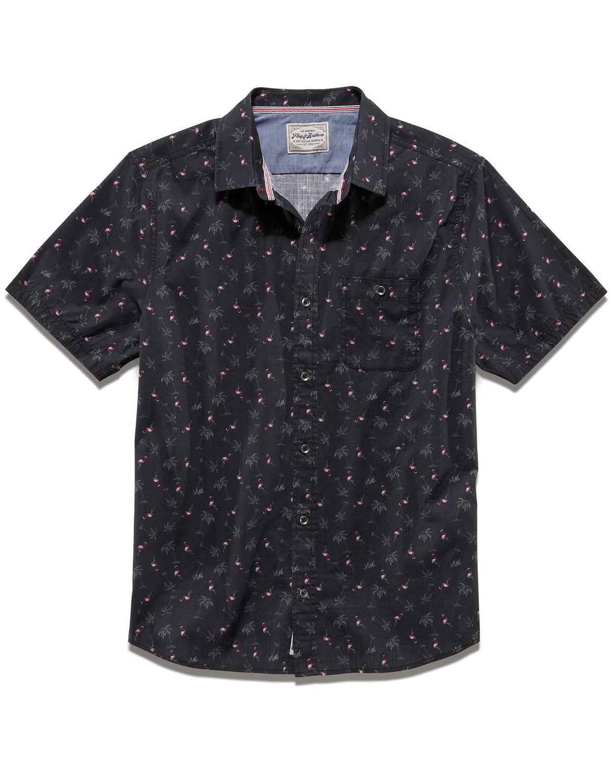 BARDWELL FLAMINGO PRINT SHIRT (FINAL SALE) 2 BARDWELL FLAMINGO PRINT SHIRT (FINAL SALE) - Image 2