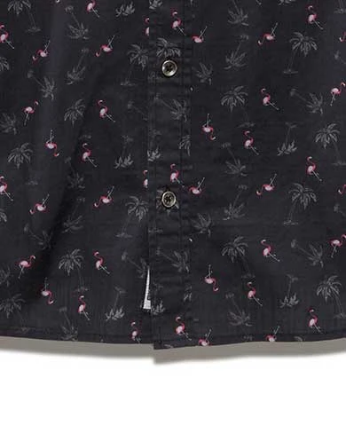 BARDWELL FLAMINGO PRINT SHIRT (FINAL SALE) 5 BARDWELL FLAMINGO PRINT SHIRT (FINAL SALE) - Image 5