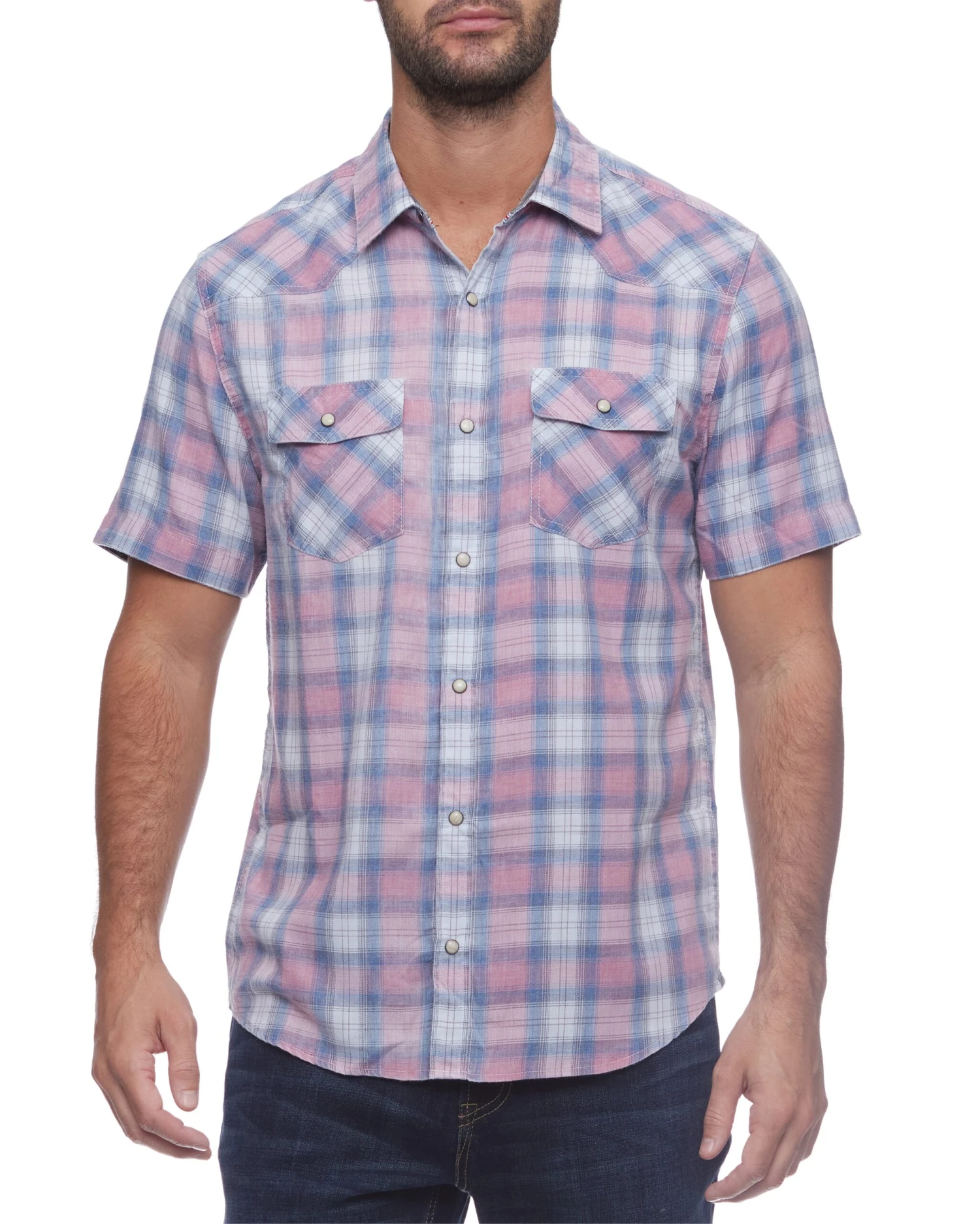 LOVERN VINTAGE SOFT WESTERN SHIRT 1 LOVERN VINTAGE SOFT WESTERN SHIRT