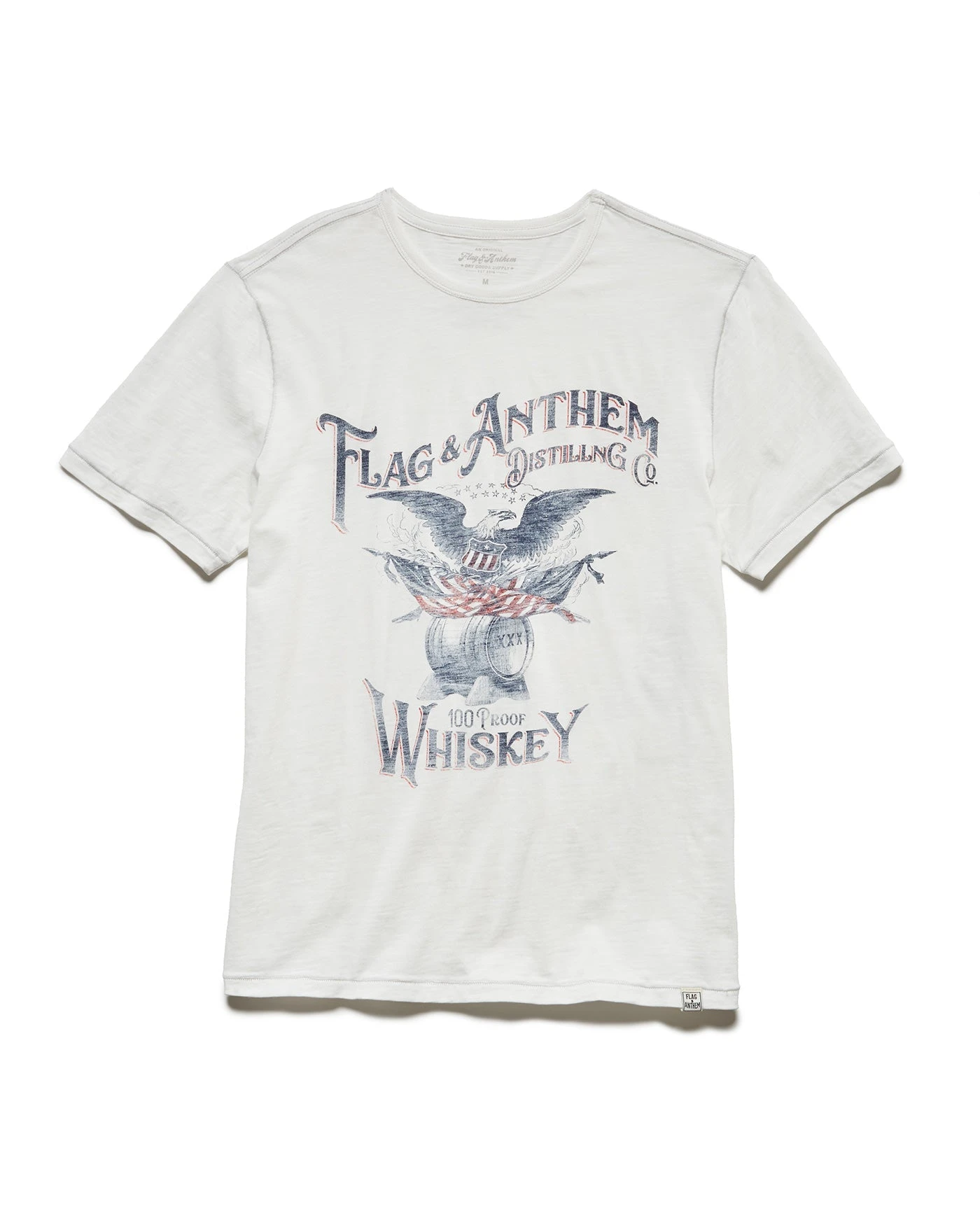 WHISKEY EAGLE SLUB TEE (FINAL SALE) 2 WHISKEY EAGLE SLUB TEE (FINAL SALE) - Image 2