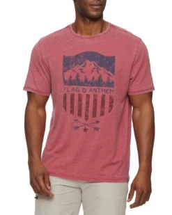 MOUNTAIN SHIELD BURNOUT TEE (FINAL SALE)