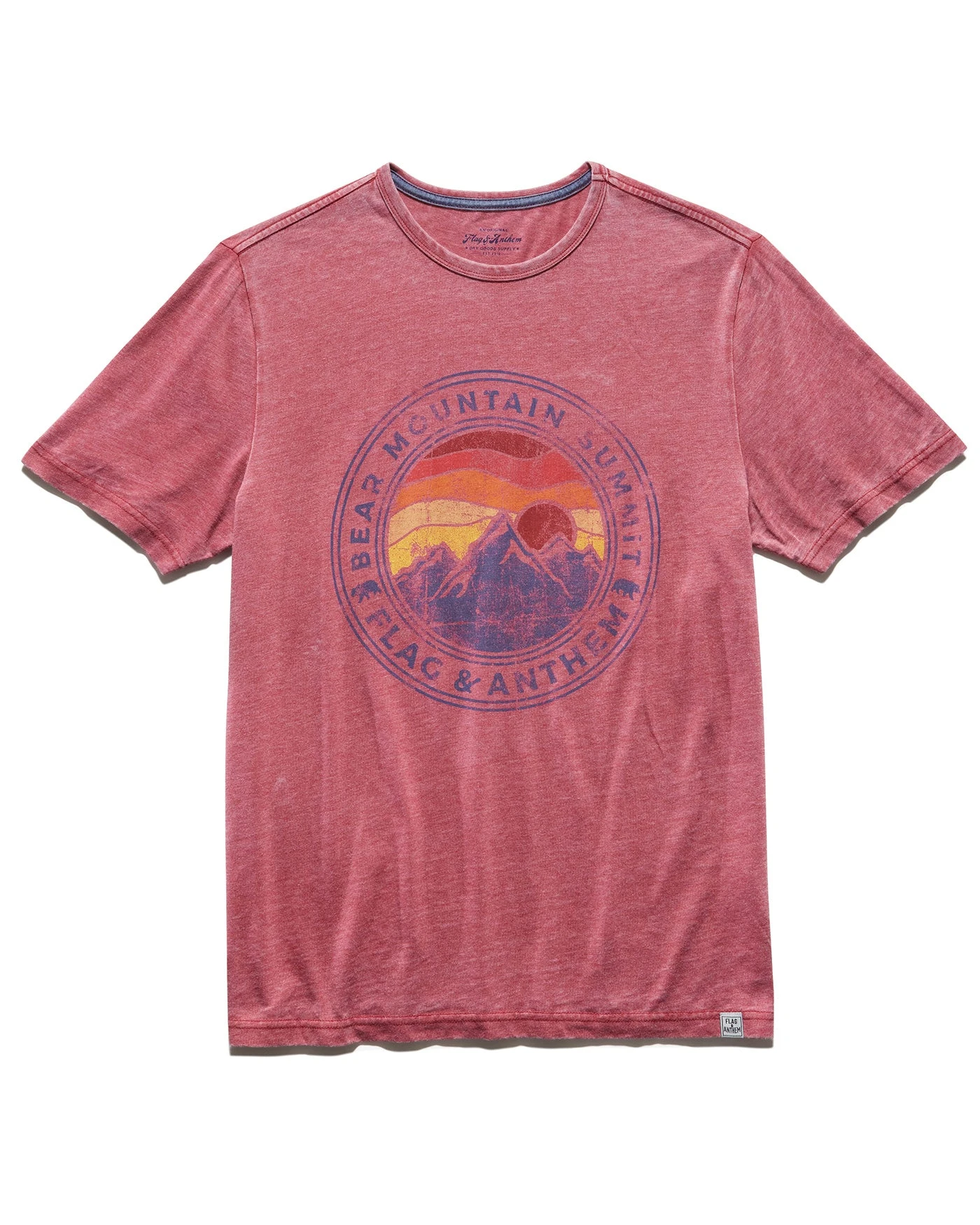 BEAR MOUNTAIN SUMMIT BURNOUT TEE (FINAL SALE) 2 BEAR MOUNTAIN SUMMIT BURNOUT TEE (FINAL SALE) - Image 2