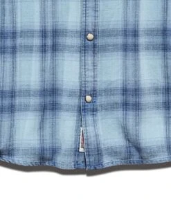 GALLATIN VINTAGE WASHED SHIRT (FINAL SALE) 7 GALLATIN VINTAGE WASHED SHIRT (FINAL SALE) -Cheap Shirts Store SP22WS113 GALLATIN SSs VINTAGE WASH SHIRT LIGHT BLUE NAVY 004