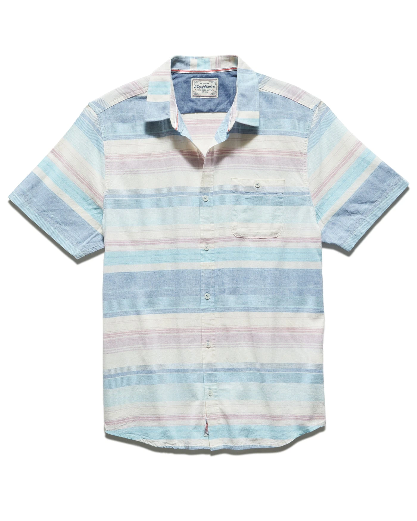 MASON STRIPED LINEN-BLEND SHIRT (FINAL SALE) 2 MASON STRIPED LINEN-BLEND SHIRT (FINAL SALE) - Image 2