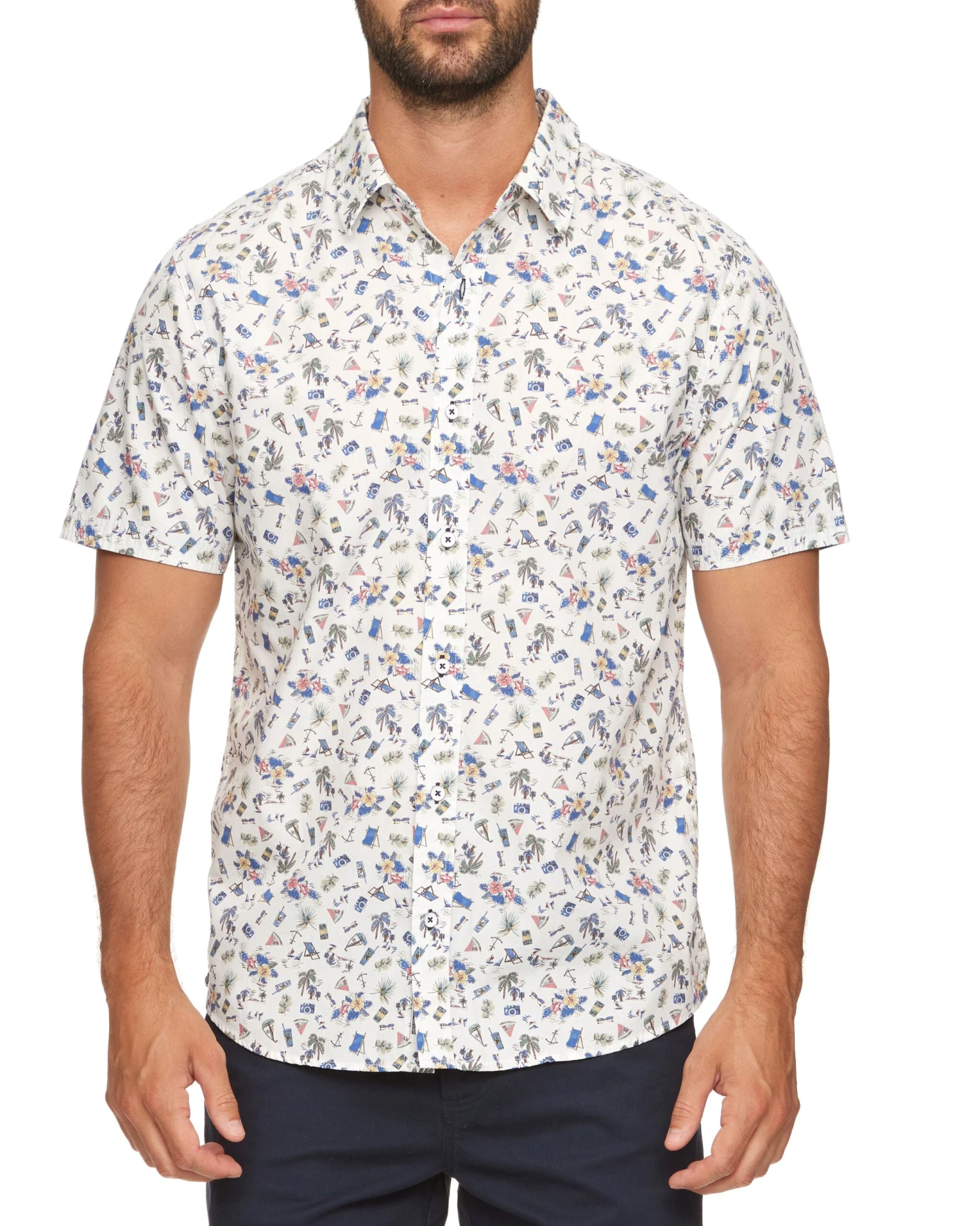 PENSACOLA BEACH PRINT SHIRT (FINAL SALE) 2 PENSACOLA BEACH PRINT SHIRT (FINAL SALE) - Image 2