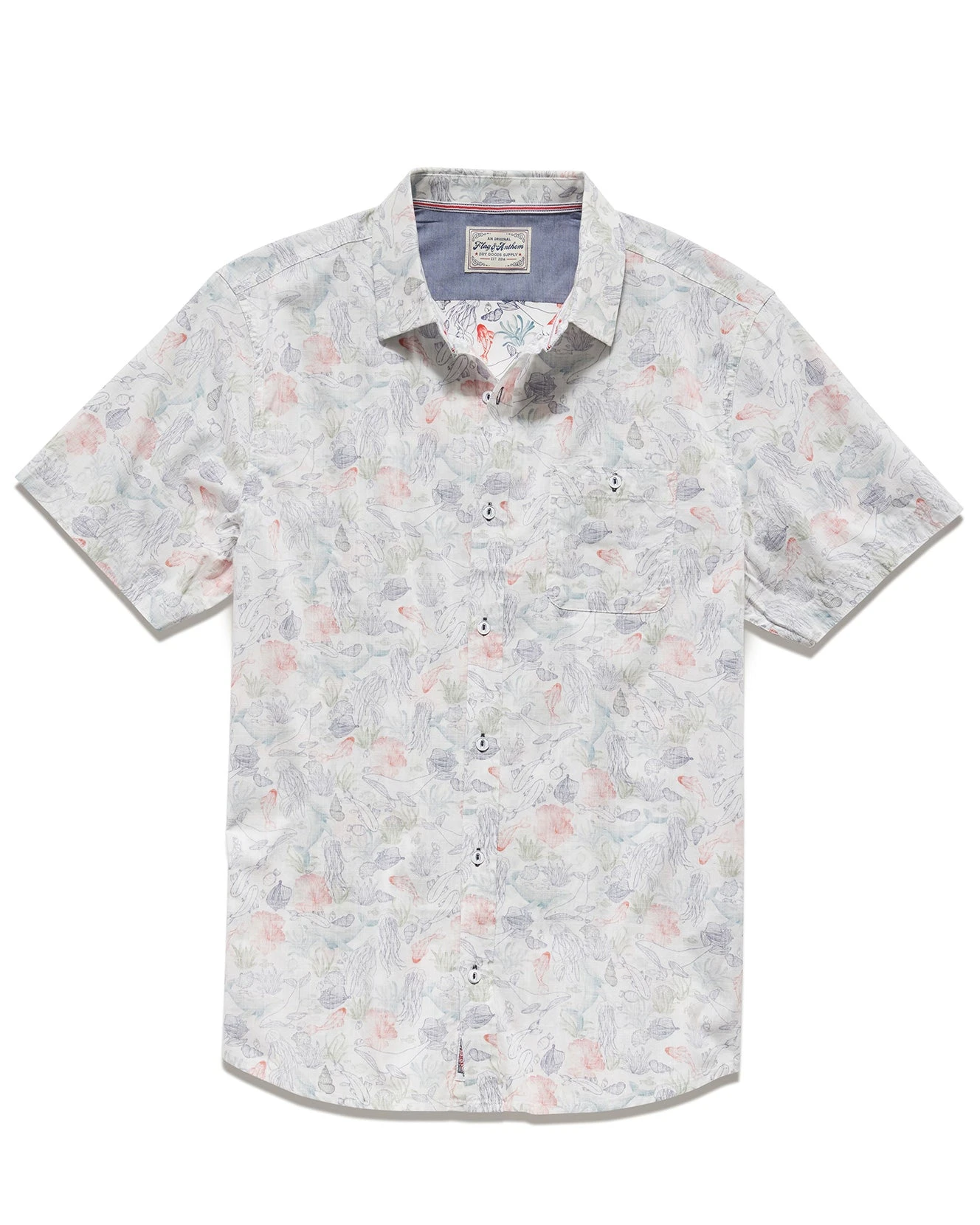 MIRAMAR UNDERWATER PRINT SHIRT (FINAL SALE) 2 MIRAMAR UNDERWATER PRINT SHIRT (FINAL SALE) - Image 2
