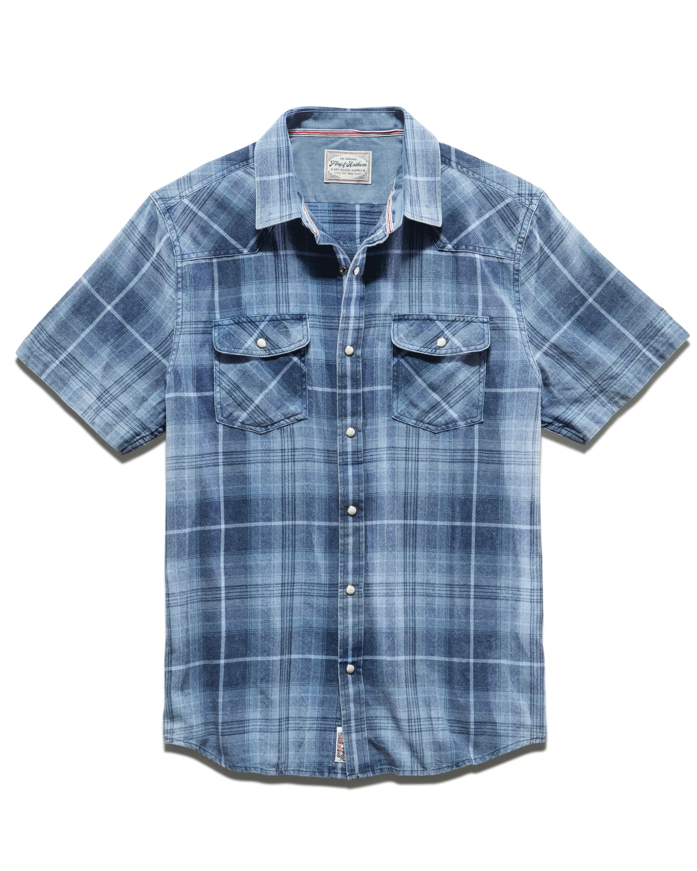 CENTRE VINTAGE WASHED WESTERN SHIRT (FINAL SALE) 2 CENTRE VINTAGE WASHED WESTERN SHIRT (FINAL SALE) - Image 2