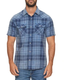 CENTRE VINTAGE WASHED WESTERN SHIRT (FINAL SALE)