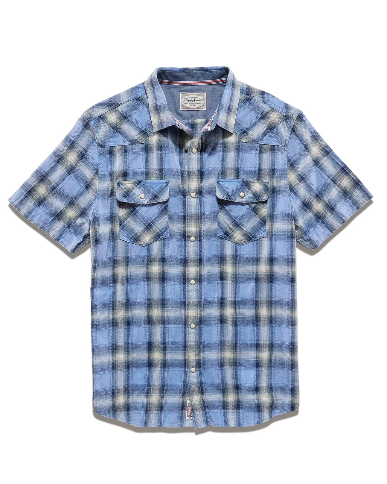 ELKRIDGE VINTAGE WASHED WESTERN SHIRT (FINAL SALE) 2 ELKRIDGE VINTAGE WASHED WESTERN SHIRT (FINAL SALE) - Image 2