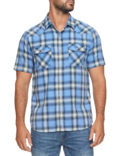 ELKRIDGE VINTAGE WASHED WESTERN SHIRT (FINAL SALE)