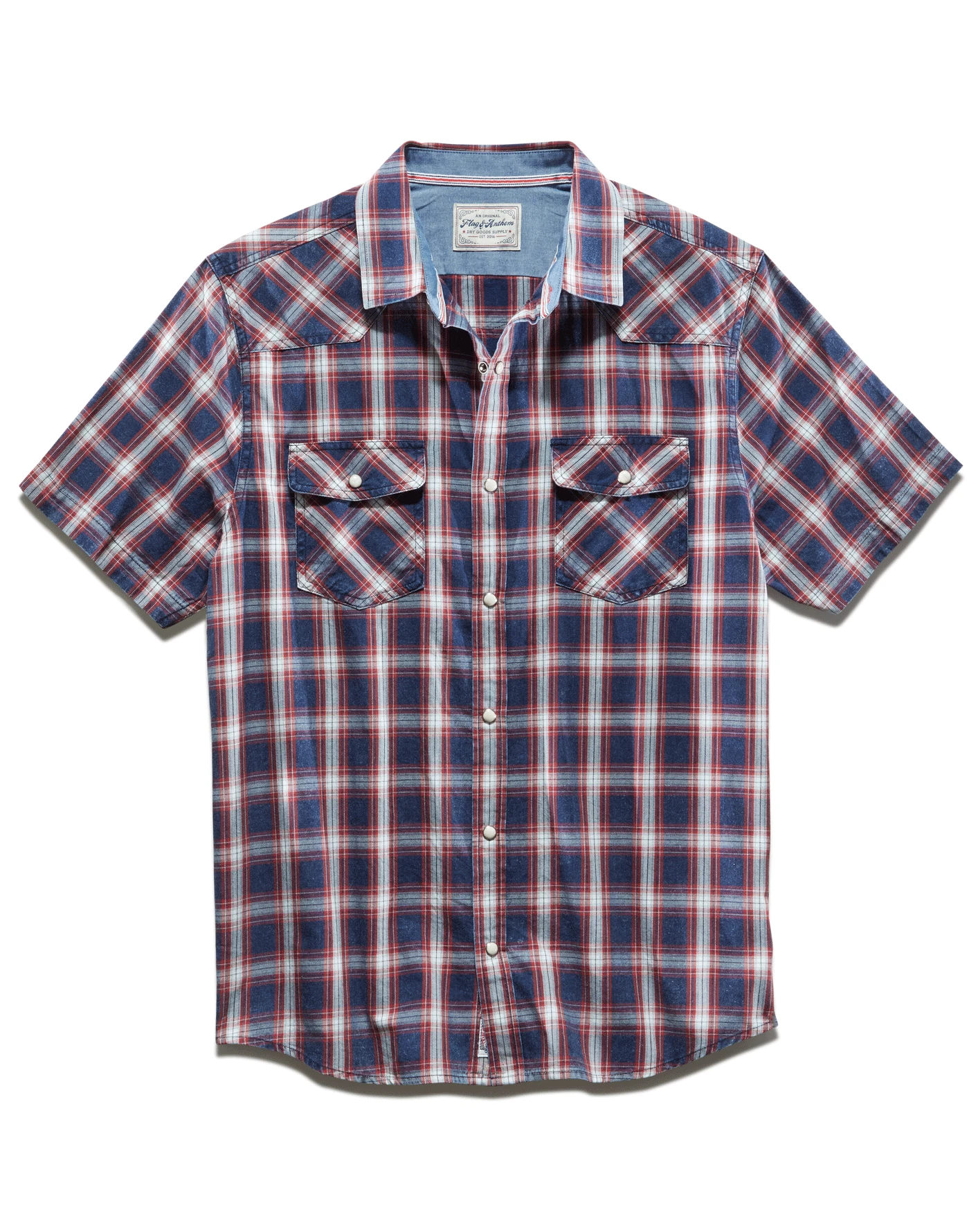 COTTONWOOD VINTAGE WASHED WESTERN SHIRT (FINAL SALE) 2 COTTONWOOD VINTAGE WASHED WESTERN SHIRT (FINAL SALE) - Image 2