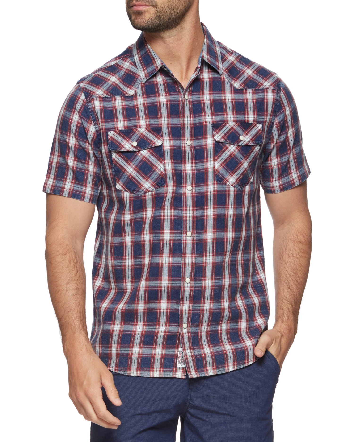 COTTONWOOD VINTAGE WASHED WESTERN SHIRT (FINAL SALE) 1 COTTONWOOD VINTAGE WASHED WESTERN SHIRT (FINAL SALE)