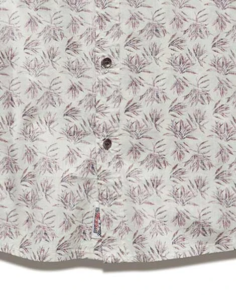 ENGLEWOOD LEAF PRINT VINTAGE WASHED WESTERN SHIRT (FINAL SALE) 5 ENGLEWOOD LEAF PRINT VINTAGE WASHED WESTERN SHIRT (FINAL SALE) - Image 5