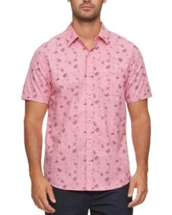TECOPA PALM PRINT SHIRT (FINAL SALE)