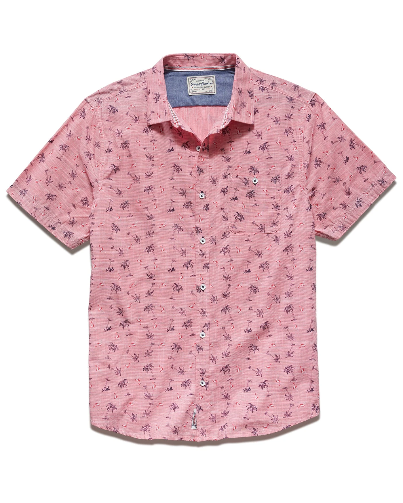 TECOPA PALM PRINT SHIRT (FINAL SALE) 2 TECOPA PALM PRINT SHIRT (FINAL SALE) - Image 2